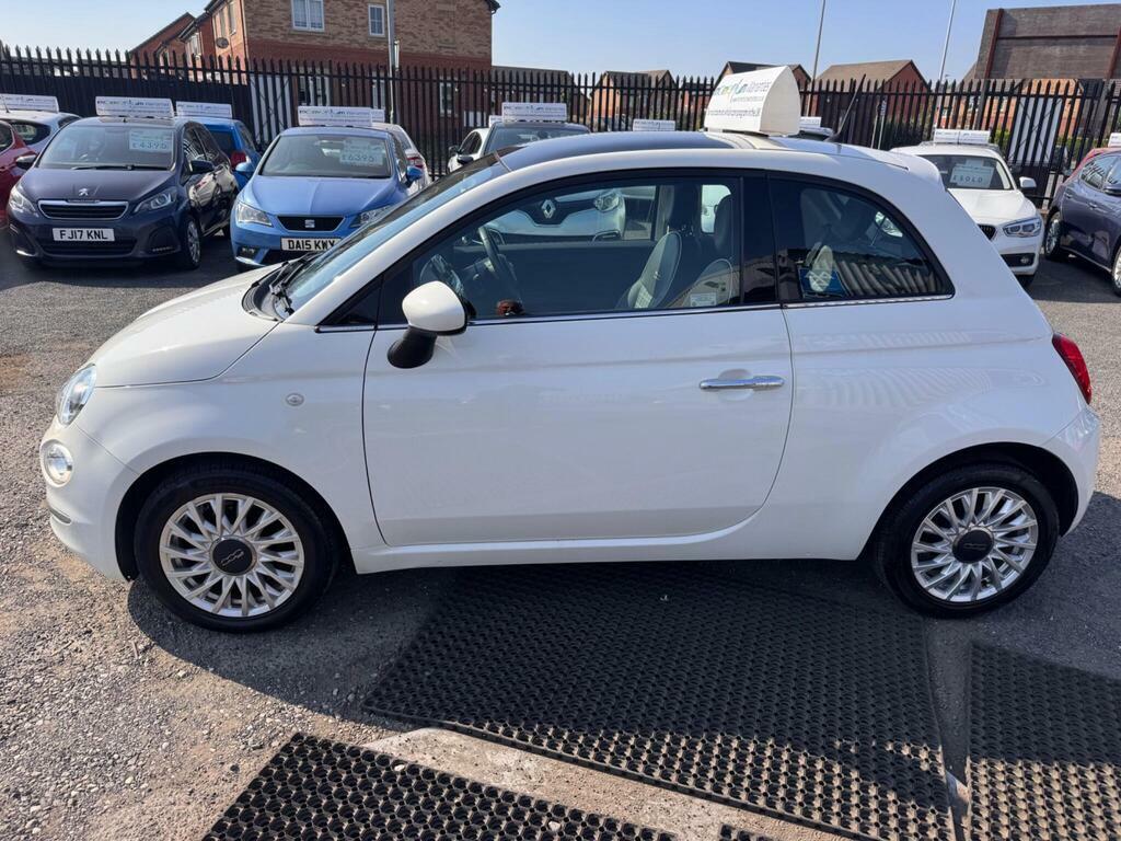 Fiat 500 1.2 Lounge Euro 6 S S White #2