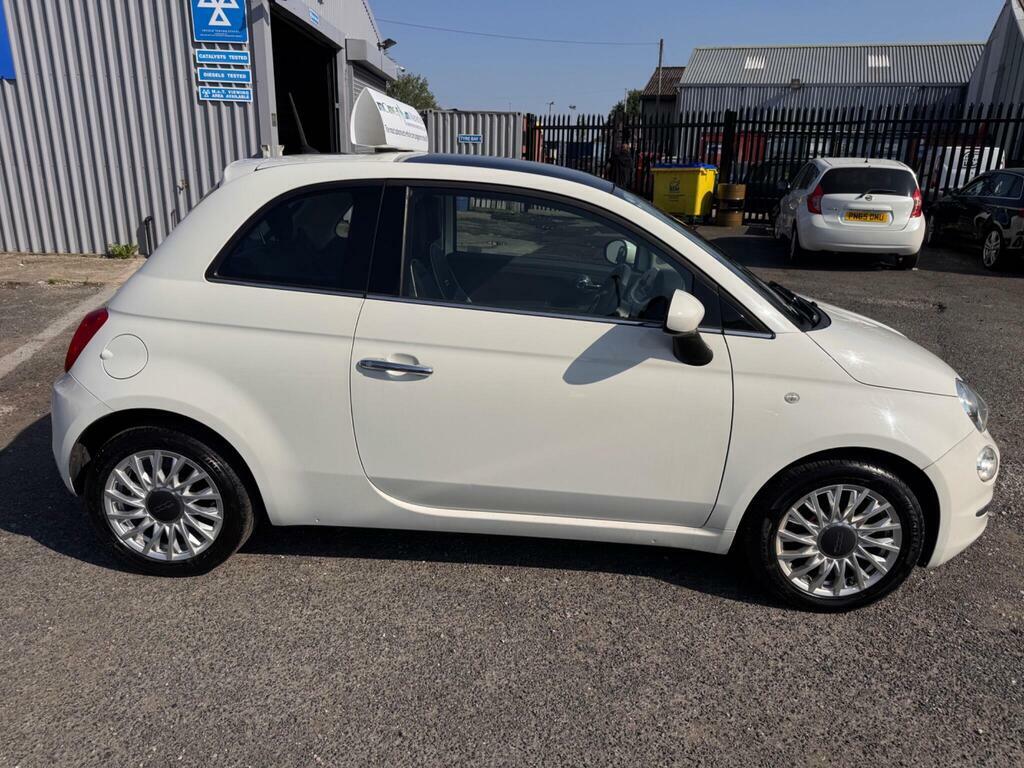 Fiat 500 1.2 Lounge Euro 6 S S White #6