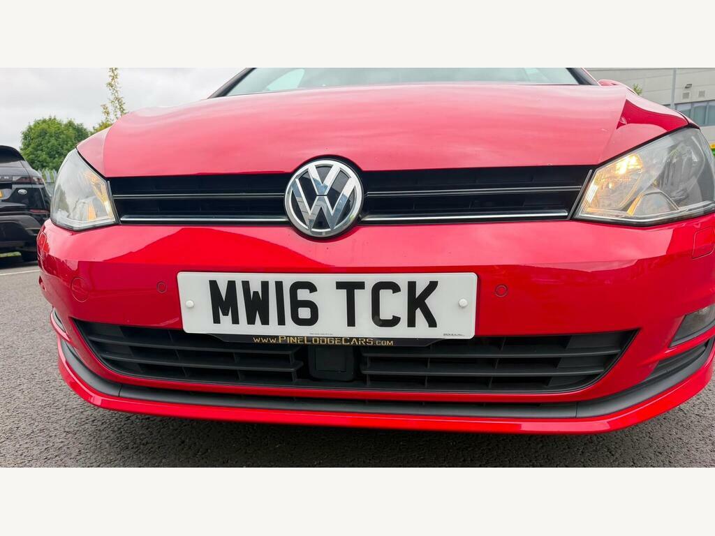 Volkswagen Golf 1.6 Tdi Bluemotion Tech Match Edition Dsg Euro 6 Red #5