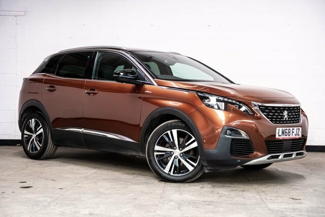 Peugeot 3008 2019 1.5 Bluehdi Gt Line Suv Eat Euro 6 Brown