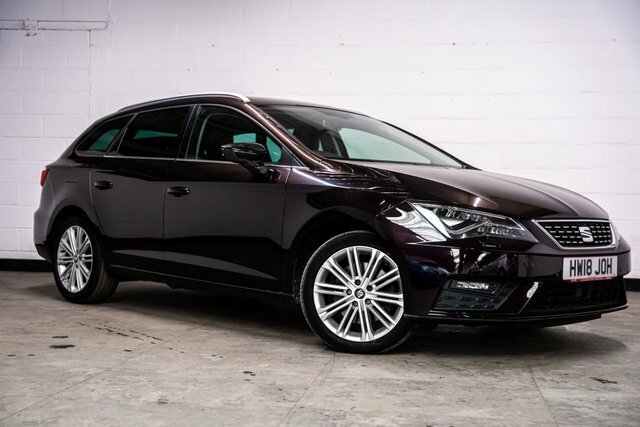 Seat Leon 2018 2.0 Tdi Xcellence Technology St Ma Purple