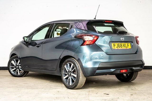 Nissan Micra 2018 1.0 Ig Acenta Hatchback Eur PJ68KLF Grey #3