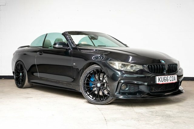BMW 4 Series 2016 3.0 440I M Sport Convertible Black