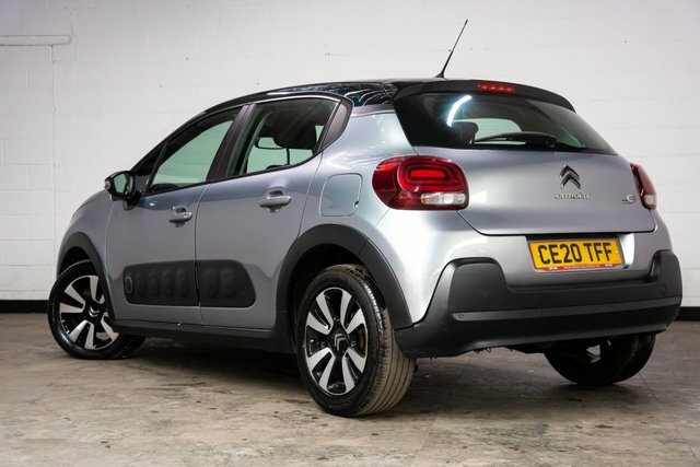 Citroen C3 2020 1.2 Puretech Origins Hatchback Man CE20TFF Grey #3
