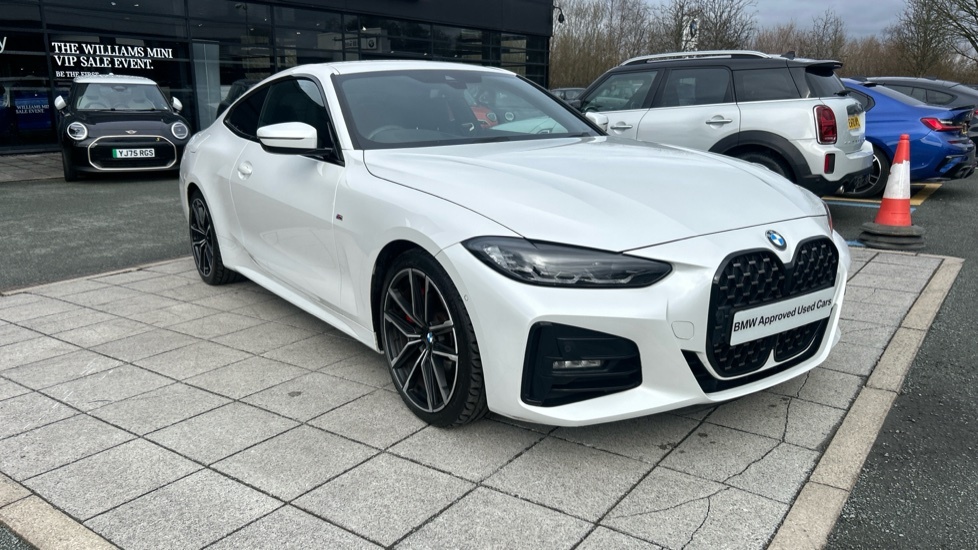 BMW 4 Series Gran Coupe 2.0 420I M Sport Coupe Euro 6 Ss Blue #31