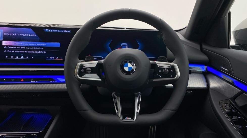 BMW 5 Series 520I M Sport Touring Grey #5
