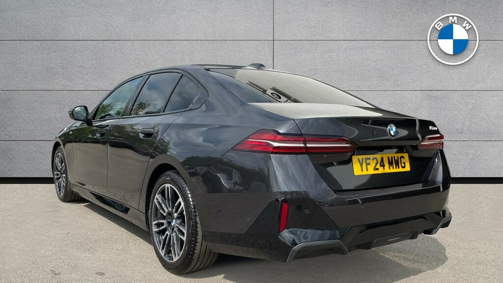 BMW 5 Series 2.0 520I Mht M Sport Pro Saloon Hybrid Black #2
