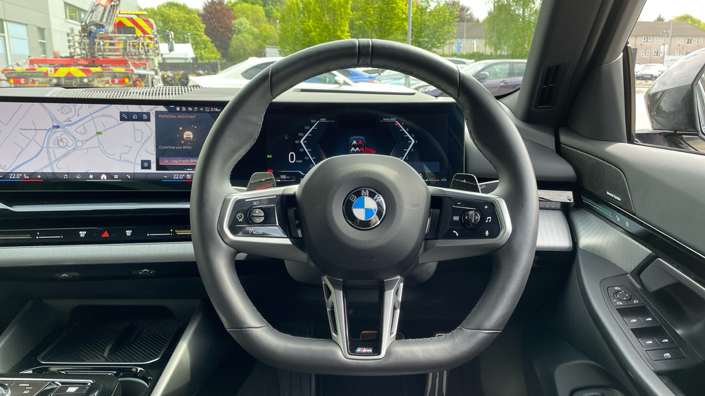 BMW 5 Series 2.0 520I Mht M Sport Pro Saloon Hybrid Black #5