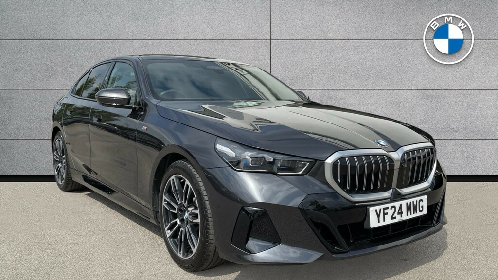 BMW 5 Series 2.0 520I Mht M Sport Pro Saloon Hybrid Black #1