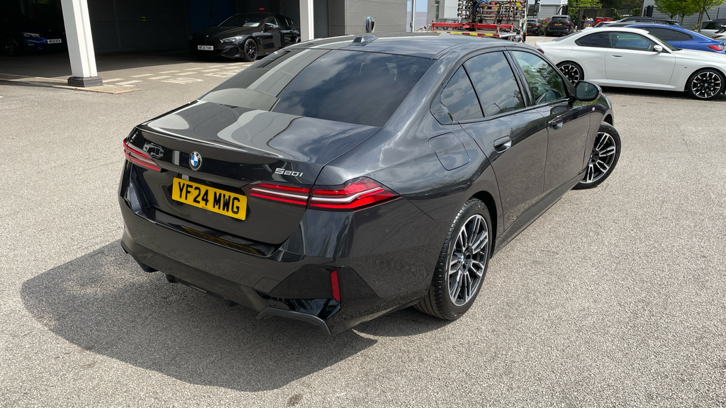 BMW 5 Series 2.0 520I Mht M Sport Pro Saloon Hybrid Black #58