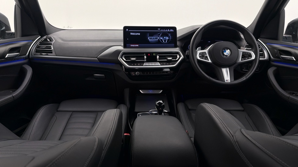 BMW X3 Xdrive M40d Mht Blue #4