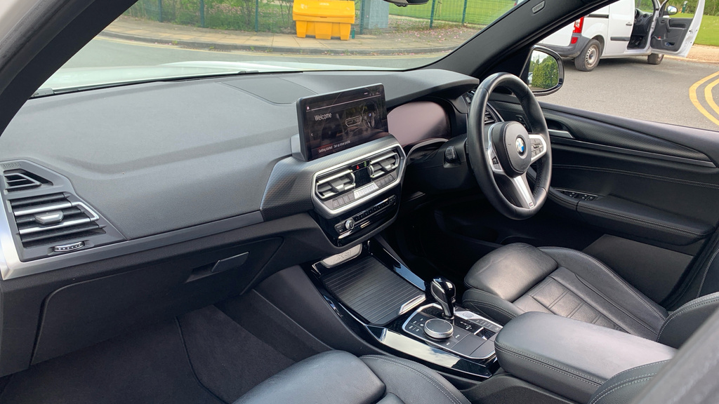 BMW X3 Xdrive20d Mht M Sport Step White #7