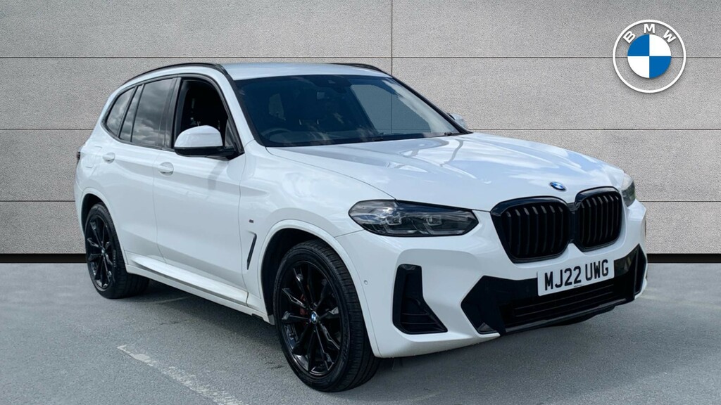 BMW X3 Xdrive20d Mht M Sport Step White #1