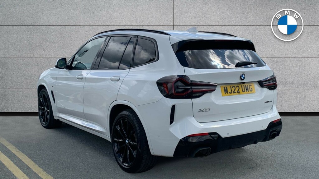 BMW X3 Xdrive20d Mht M Sport Step White #2