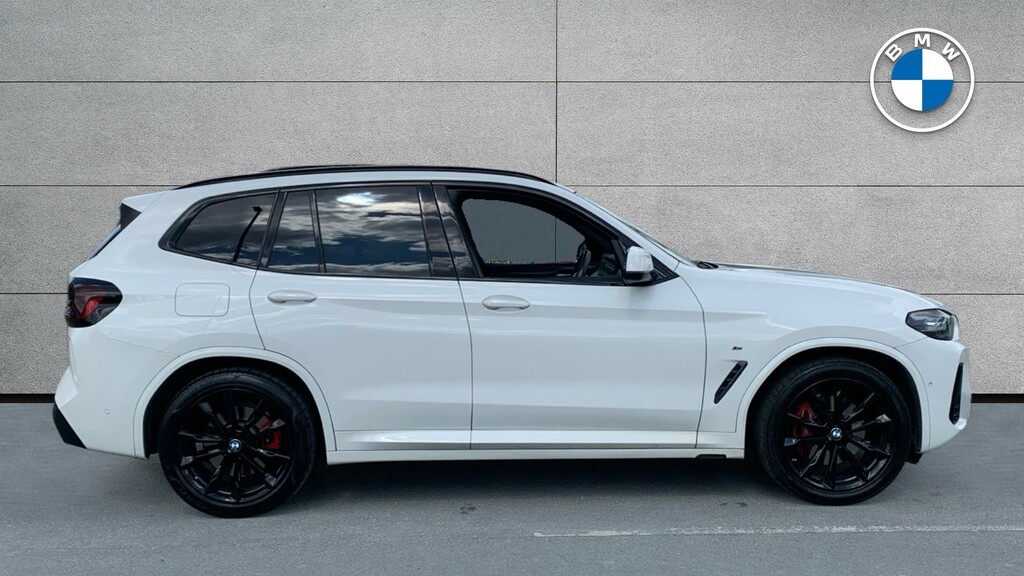 BMW X3 Xdrive20d Mht M Sport Step White #3