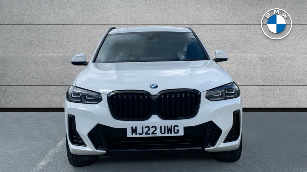 BMW X3 Xdrive20d Mht M Sport Step White #16