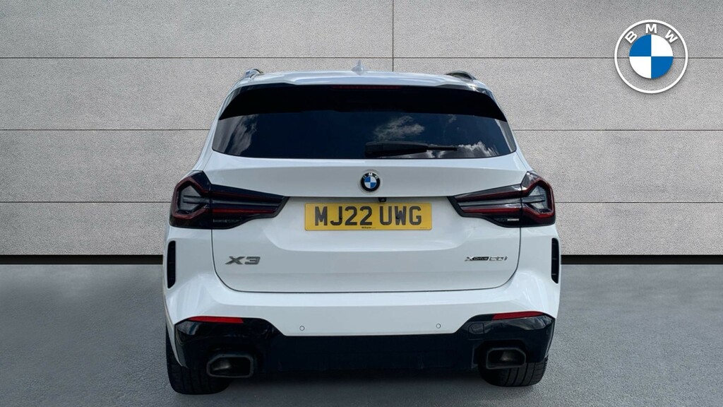 BMW X3 Xdrive20d Mht M Sport Step White #15