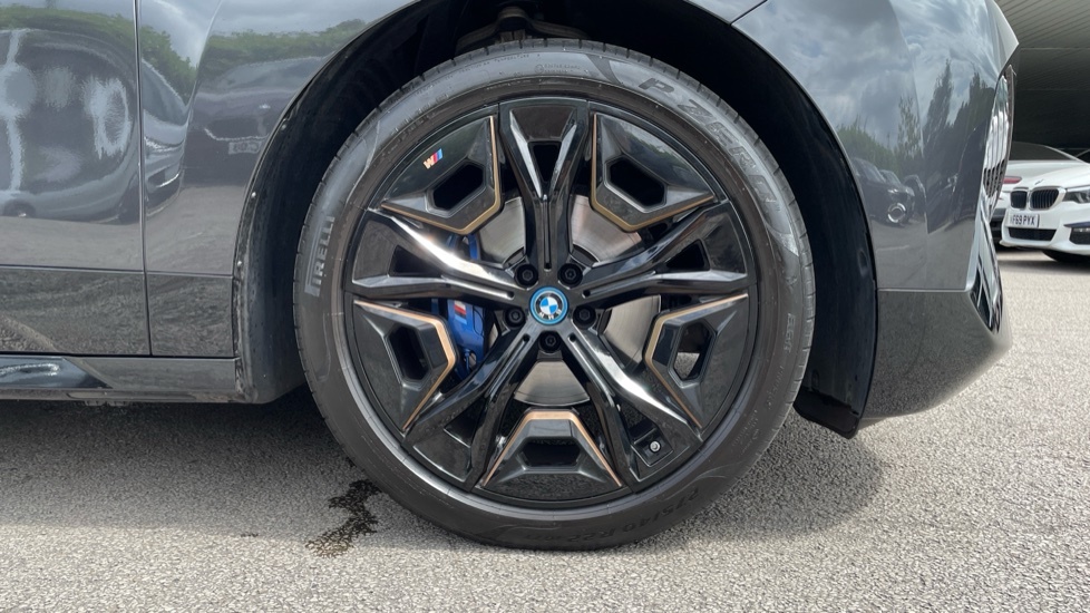 BMW iX Ix Xdrive 40 M Sport Blue #14