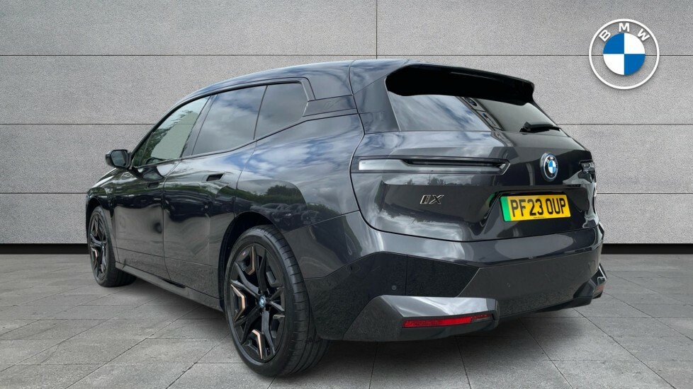 BMW iX Ix Xdrive 40 M Sport Blue #2