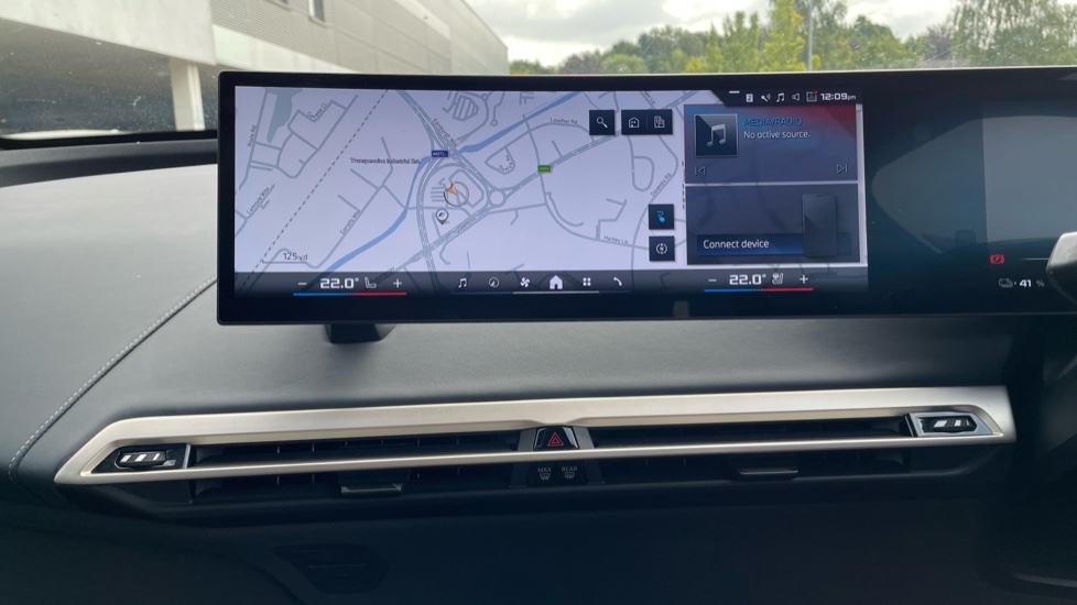 BMW iX Ix Xdrive 40 M Sport Blue #8