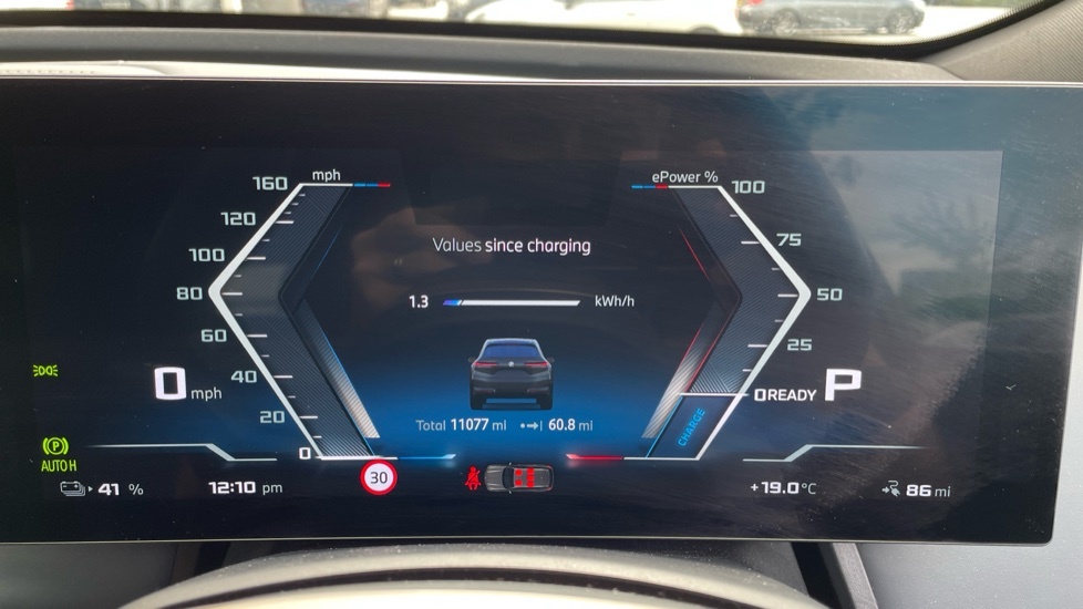 BMW iX Ix Xdrive 40 M Sport Blue #9