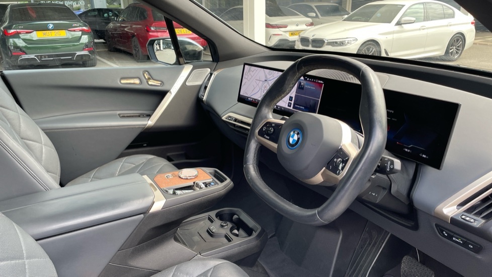 BMW iX Ix Xdrive 40 M Sport Blue #6