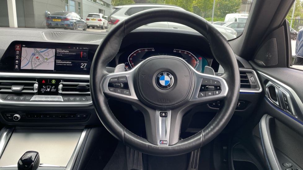 BMW 4 Series Gran Coupe 420D Xdrive Mht M Sport Step Techpro Blue #5