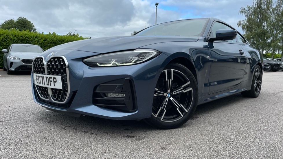 BMW 4 Series Gran Coupe 420D Xdrive Mht M Sport Step Techpro Blue #55