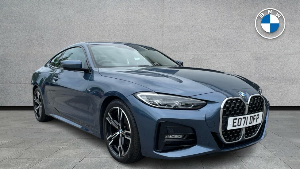 BMW 4 Series Gran Coupe 420D Xdrive Mht M Sport Step Techpro Blue #1
