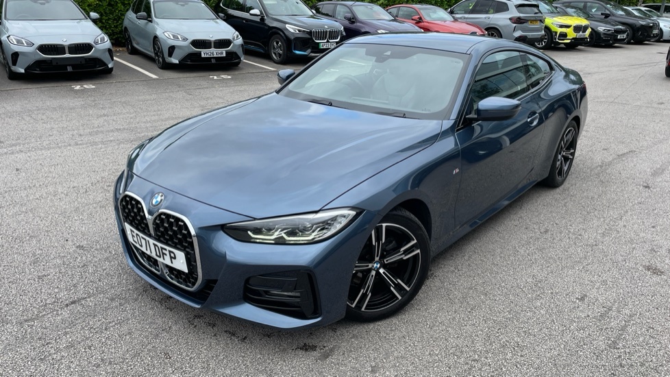 BMW 4 Series Gran Coupe 420D Xdrive Mht M Sport Step Techpro Blue #56