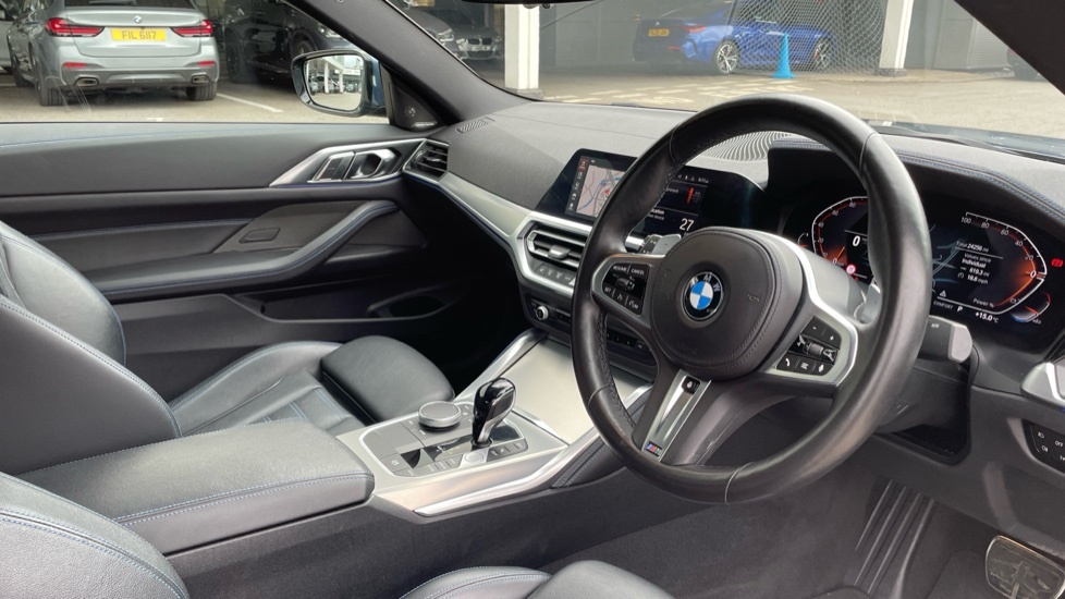 BMW 4 Series Gran Coupe 420D Xdrive Mht M Sport Step Techpro Blue #6