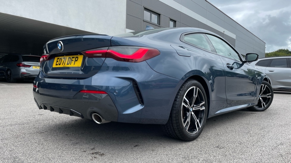 BMW 4 Series Gran Coupe 420D Xdrive Mht M Sport Step Techpro Blue #57