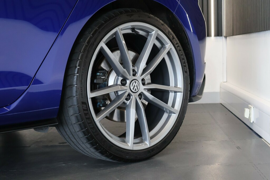 Volkswagen Golf 2.0 Tsi R Blue #4