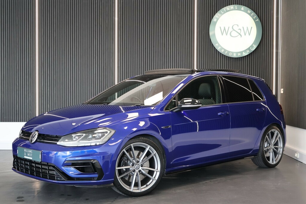 Volkswagen Golf 2.0 Tsi R Blue #5