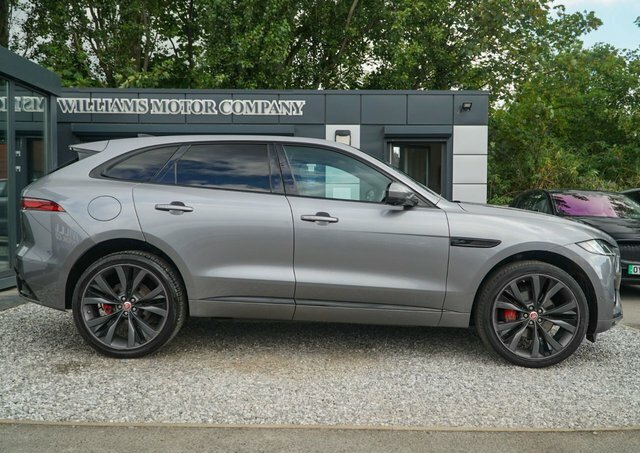 Jaguar F-Pace 2021 2.0 D200 Mhev R-dynamic Se Suv Aut Grey #6