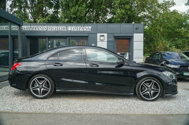 Mercedes-Benz CLA Class 2015 2.1 Cla220 Cdi Amg Sport Coupe 7G- Black #6