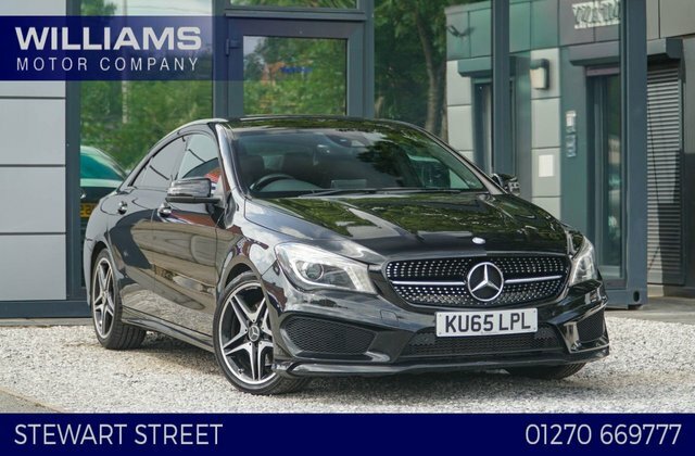 Mercedes-Benz CLA Class 2015 2.1 Cla220 Cdi Amg Sport Coupe 7G- Black