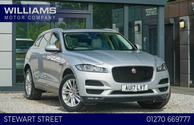 Jaguar F-Pace 2017 2.0 D180 Portfolio Suv Awd Eu Silver