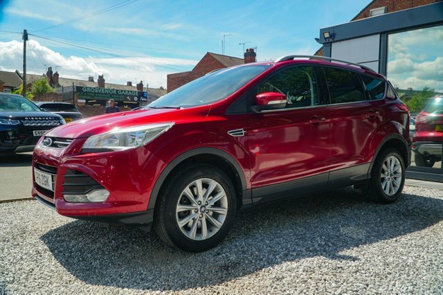 Ford Kuga 2016 2.0 Tdci Titanium Suv 2Wd E Red #3