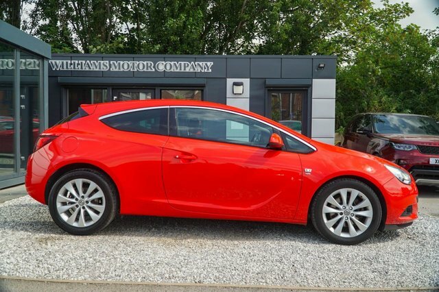 Vauxhall Astra GTC 2015 2.0 Cdti Sri Coupe Euro 5 16 Red #6