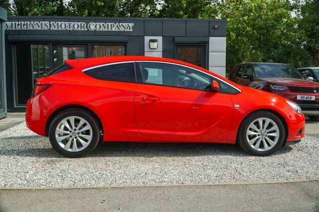 Vauxhall Astra GTC Coupe 1.4T 16V Limited Edition Euro 5 Ss 2 Blue #57