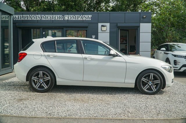 BMW 1 Series 2014 1.6 116I Sport Hatchback Eu White #6