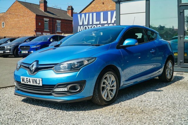 Renault Megane 2014 1.5 Dci Energy Dynamique Tomtom Coupe Die Blue #3