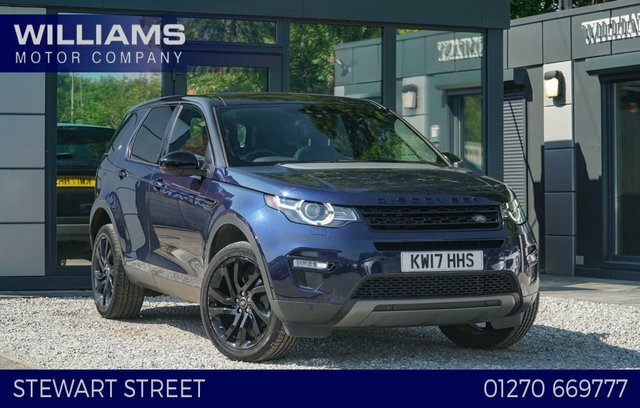 Land Rover Discovery Sport 2017 2.0 Td4 Hse Black Suv 4Wd Eur Blue