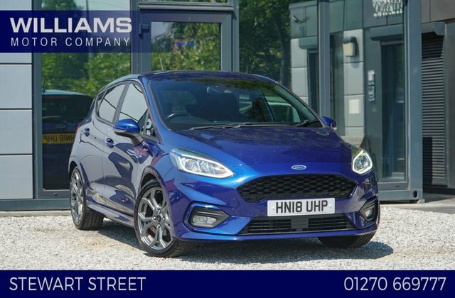 Ford Fiesta 2018 1.0T Ecoboost St-line Hatchback Ma Blue