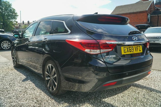 Hyundai I40 2019 1.6 Crdi Se Nav Tourer Dct Euro 6 EX69VFZ Black #5
