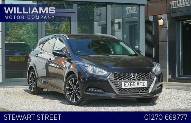 Hyundai I40 2019 1.6 Crdi Se Nav Tourer Dct Euro 6 Black