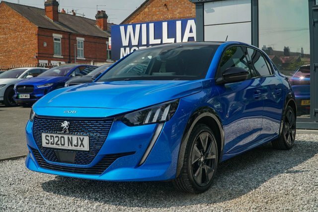 Peugeot e-208 2020 50Kwh Gt Line Hatchback 13 Blue #3