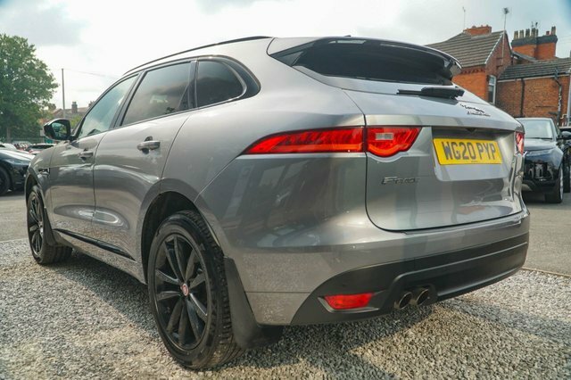 Jaguar F-Pace 2020 2.0 D180 Chequered Flag Suv A Grey #5