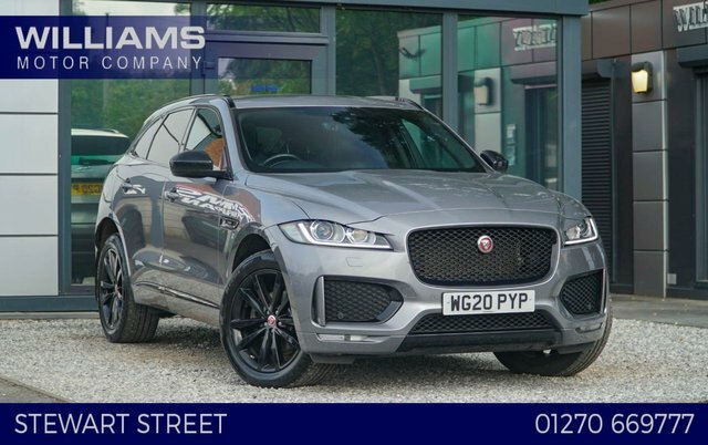 Jaguar F-Pace 2020 2.0 D180 Chequered Flag Suv A Grey